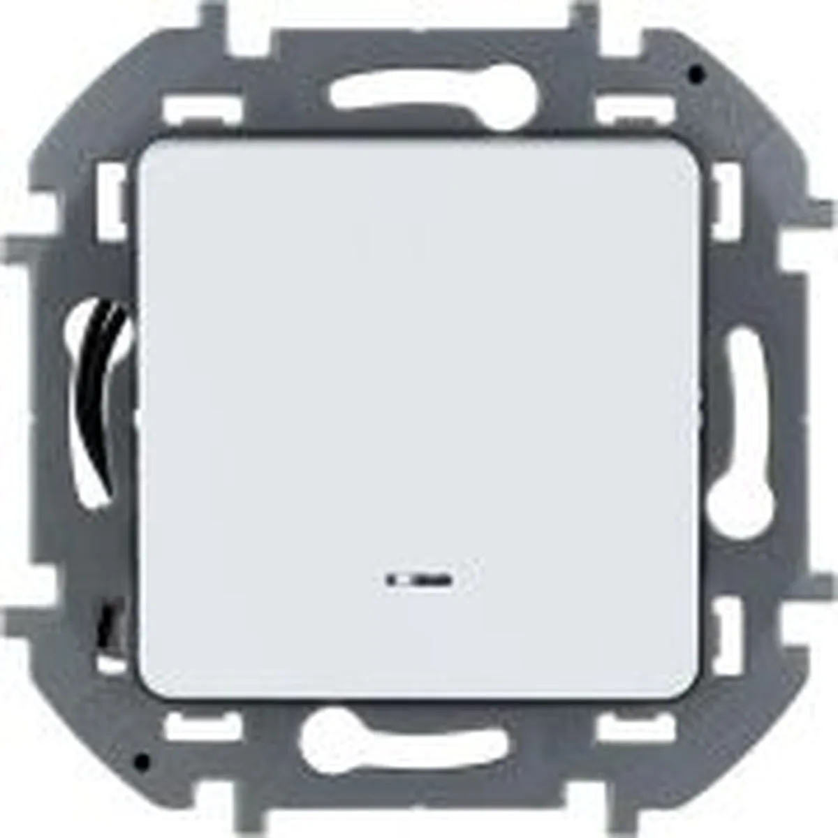Выключатель 1-кл. Inspiria 10А IP20 250В 10AX с подсветкой/индикацией механизм бел. Legrand 673610