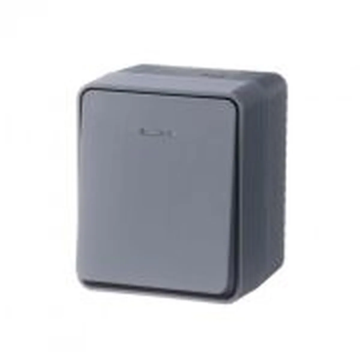 Выключатель 1-кл. ОП AtlasDesign PROFI IP54 10AX с подсветкой антрацит SE ATN544013