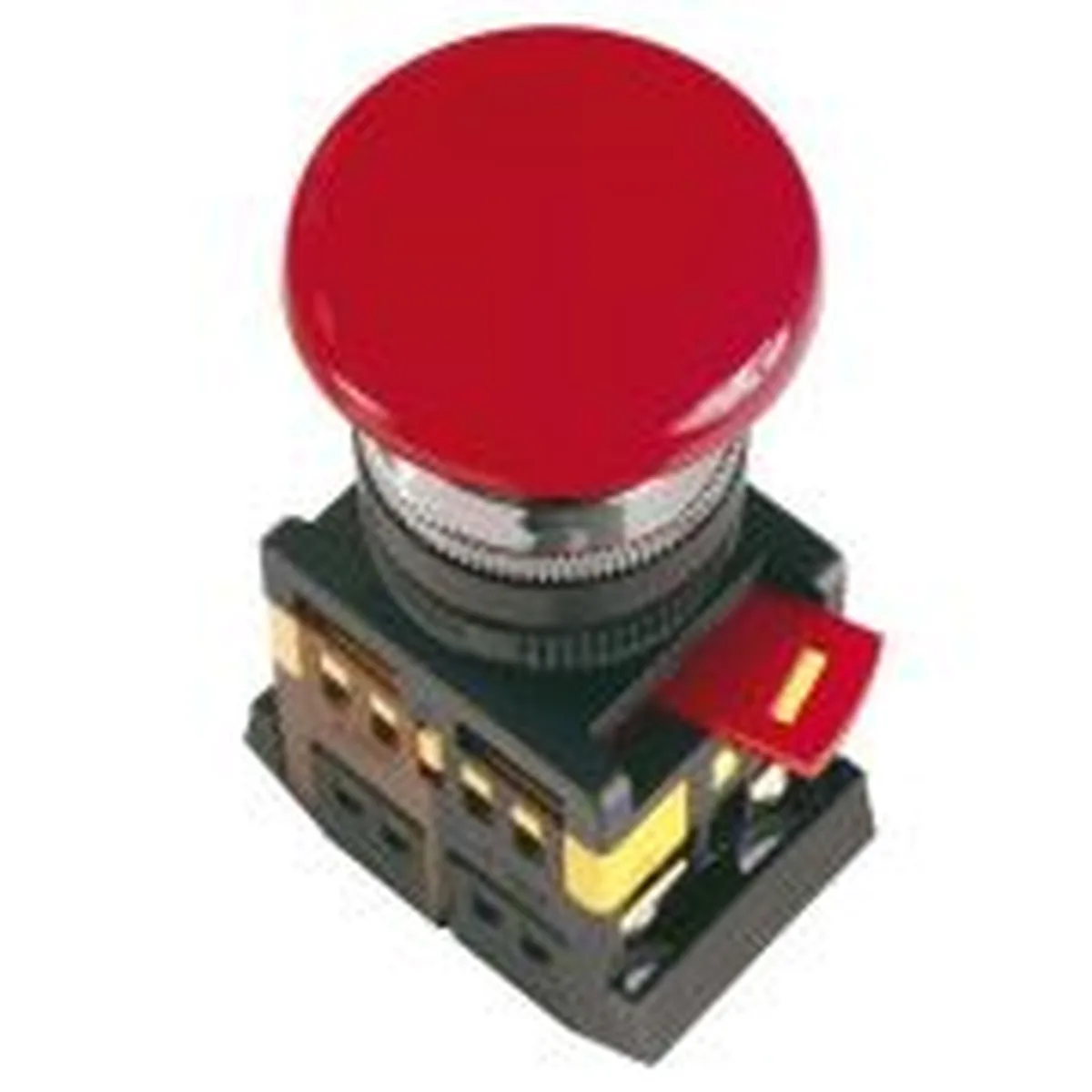 Кнопка «Грибок» AEAL-22 d22мм 1НО+1НЗ 240В с фиксацией красн. GENERICA BBG60-AEAL-K04
