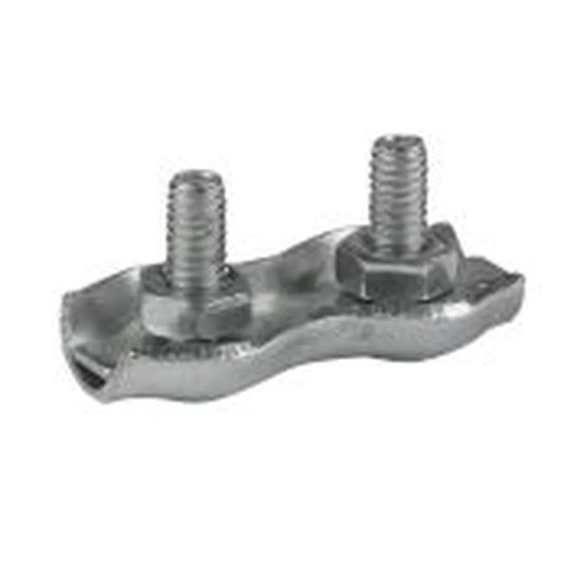 Зажим для троса двойн. Duplex (4мм) EKF zdtd-4